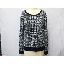 100% Acryl Jacquard Damen Pullover Pullover